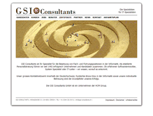 Tablet Screenshot of gsi-consultants.ch